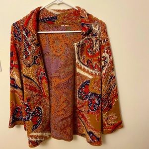 Anthropologie sweater-blazer